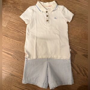 Tommy Bahama Kids Cream Polo Shirt
